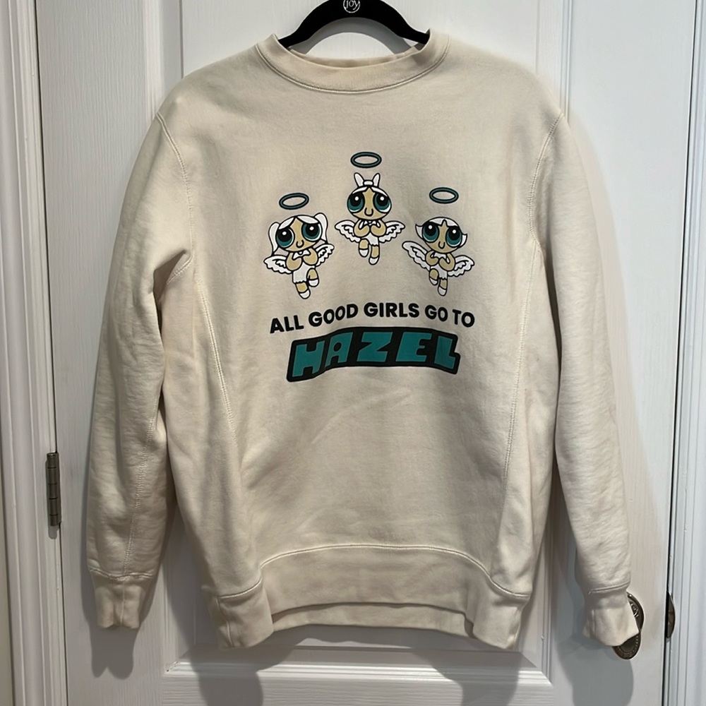 Hazel Powder Puff Girls Crewneck